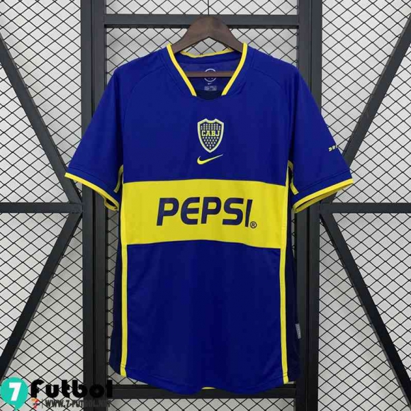 Retro Camiseta Futbol Boca Juniors Primera Hombre 02 03 FG746
