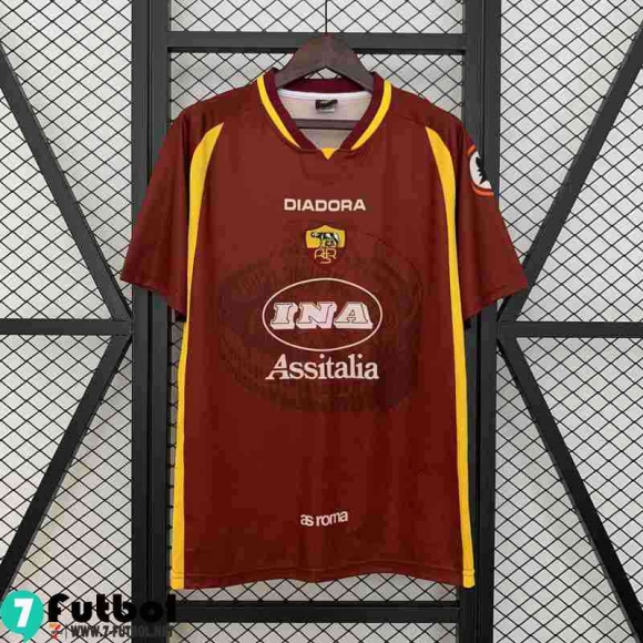 Retro Camiseta Futbol Roma Primera Hombre 97 98 FG752