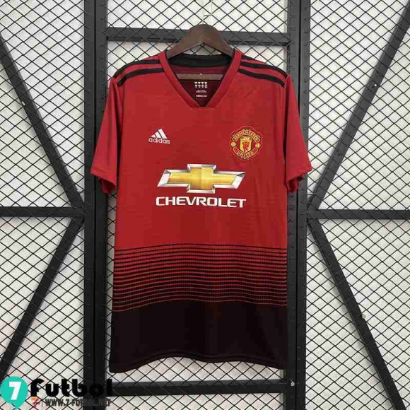 Retro Camiseta Futbol Manchester United Primera Hombre 18 19 FG781
