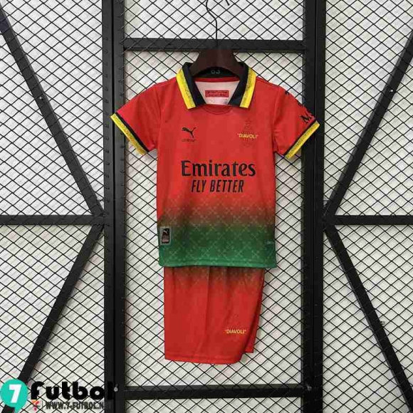 Camiseta Futbol AC Milan OFF-WHITE - 1 Nino 25 26 TBB751XH