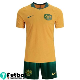 Camiseta Futbol Australia Primera Ninos Copa Del Mundo 2026 Camiseta Futbol Australia Primera Ninos Copa Del Mundo 2026