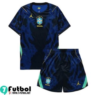 Camiseta Futbol Brasil Segunda Ninos Copa Del Mundo 2026 Camiseta Futbol Brasil Segunda Ninos Copa Del Mundo 2026