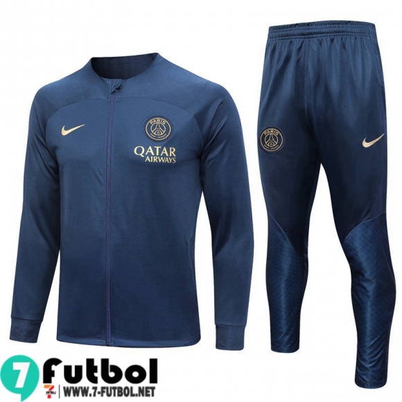 KIT : Chaquetas PSG azul Hombre 23 24 JK703