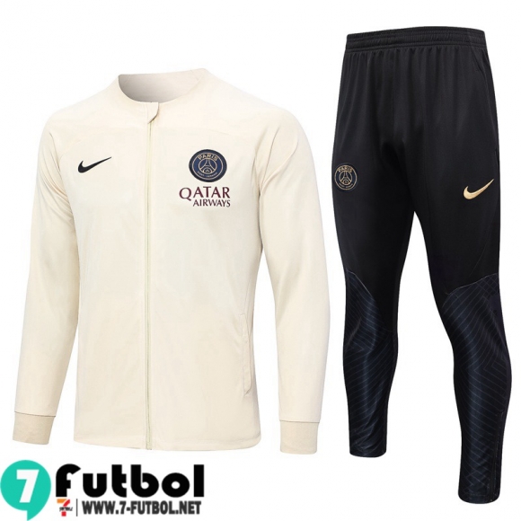 KIT : Chaquetas PSG albaricoque Hombre 23 24 JK704