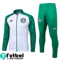 KIT : Chaquetas Palmeiras blanco verde Hombre 23 24 JK707