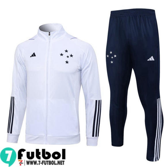 KIT : Chaquetas Cruzeiro Blanco, Blanca Hombre 23 24 JK708