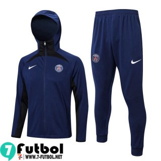 KIT : Chaquetas PSG azul marino Hombre 23 24 JK714