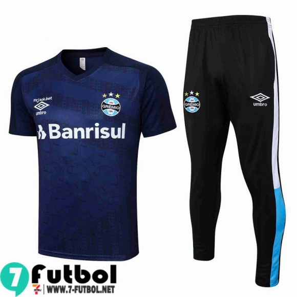 KIT:Polo Futbol Gremio azul Hombre 23 24 PL662 KIT:Polo Futbol Gremio azul Hombre 23 24 PL662