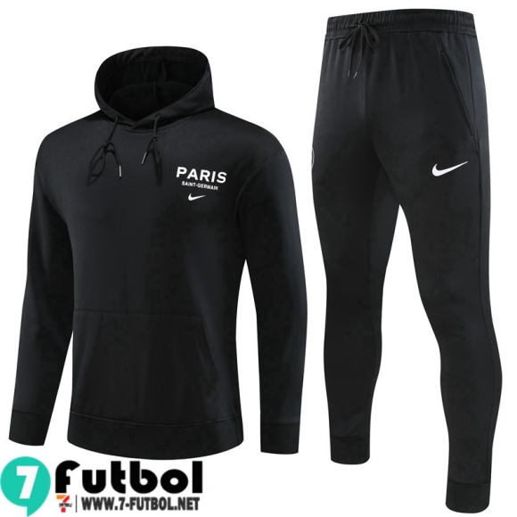 KIT: Sudaderas Deportivas PSG negro Hombre 23 24 SW58