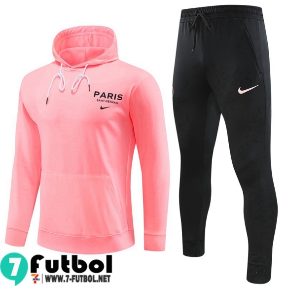 KIT: Sudaderas Deportivas PSG rosa Hombre 23 24 SW60