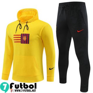 KIT: Sudaderas Deportivas Barcelona AMARILLO Hombre 23 24 SW62