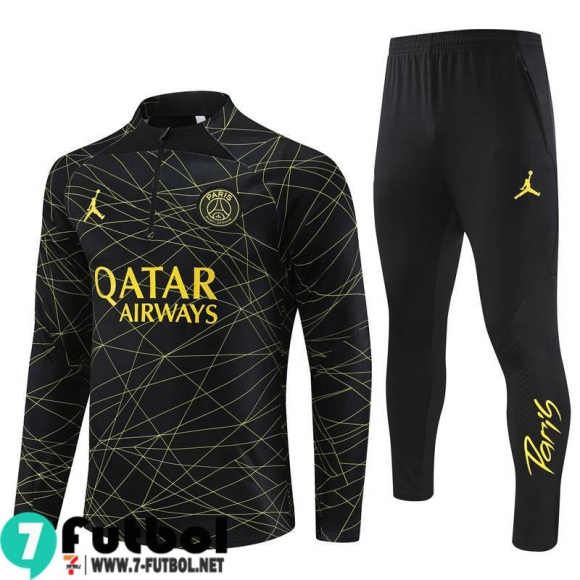 KIT : Chandal Futbol PSG negro Hombre 22 23 TG704