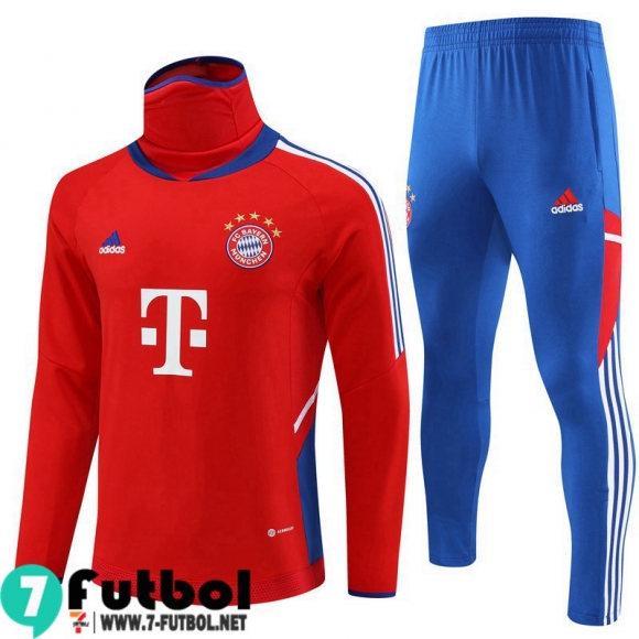 KIT : Chandal Futbol Bayern Munich Rojo Hombre 22 23 TG706