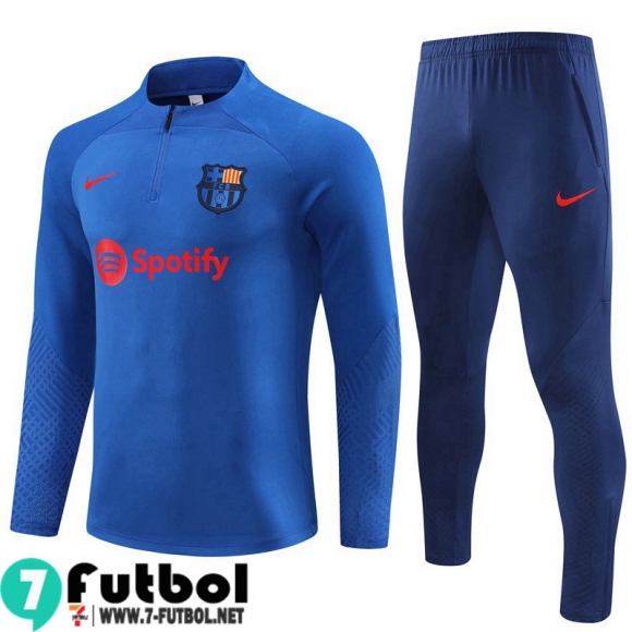 KIT : Chandal Futbol Barcelona azul Hombre 22 23 TG708