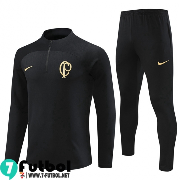 KIT : Chandal Futbol Corinthians negro Hombre 22 23 TG712