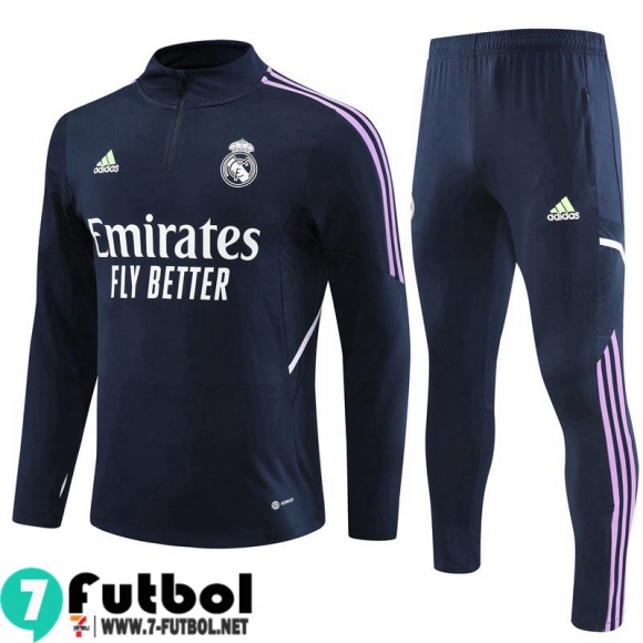 KIT : Chandal Futbol Real Madrid negro Hombre 22 23 TG717