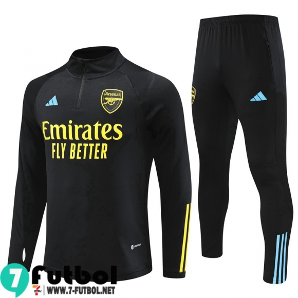 KIT : Chandal Futbol Arsenal negro Hombre 22 23 TG725