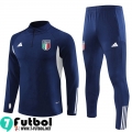 KIT : Chandal Futbol Italia azul Hombre 22 23 TG730