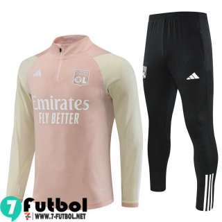 KIT : Chandal Futbol Lyon rosa Hombre 22 23 TG731