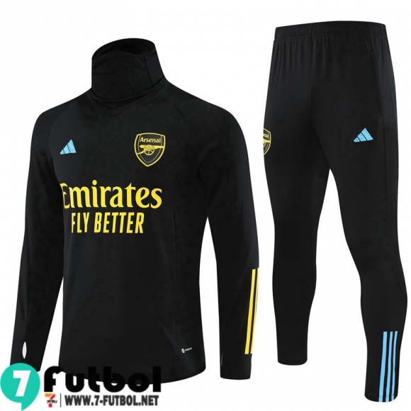 KIT : Chandal Futbol Arsenal negro Hombre 22 23 TG733