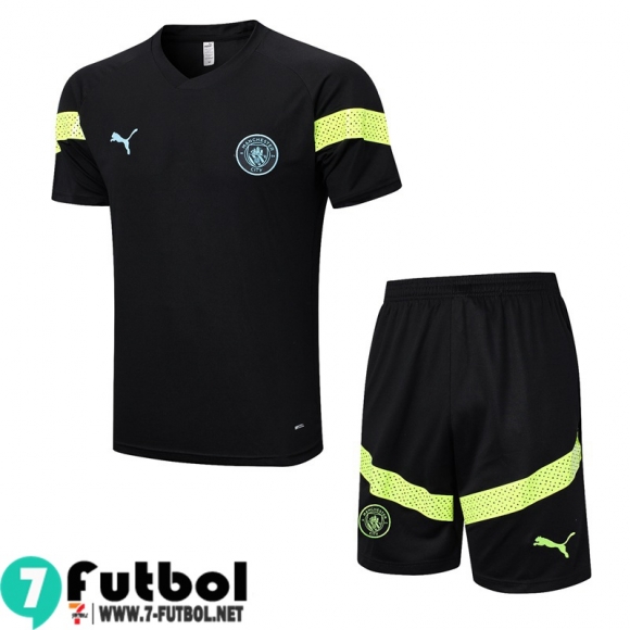 KIT : Chandal Futbol T Shirt Manchester City triste Hombre 23 24 TG754