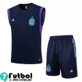 KIT : Chandal Futbol T Shirt Argentina azul marino Hombre 23 24 TG755