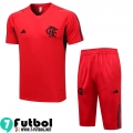 KIT : Chandal Futbol T Shirt Flamengo Rojo Hombre 23 24 TG757