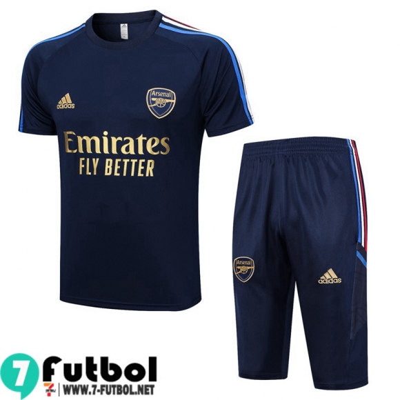 KIT : Chandal Futbol T Shirt Arsenal azul Hombre 23 24 TG767