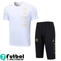 KIT : Chandal Futbol T Shirt PSG Blanco, Blanca Hombre 23 24 TG769