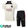 KIT : Chandal Futbol T Shirt PSG albaricoque Hombre 23 24 TG773