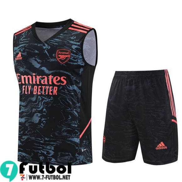 KIT : Chandal Futbo Sin Mangas Arsenal azul oscuro Hombre 23 24 TG785