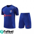 KIT : Chandal Futbol T Shirt Barcelona azul Hombre 23 24 TG803
