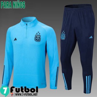 KIT : Chandal Futbol Argentina cielo azul Ninos 22 23 TK553