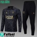 KIT : Chandal Futbol PSG negro Ninos 22 23 TK554