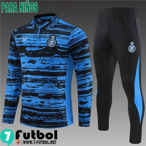 KIT : Chandal Futbol Al-Nass Blanco, Blanca Ninos 22 23 TK567