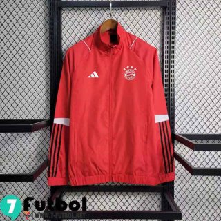 Chaqueta Cazadora Bayern Munich Rojo Hombre 23 24 WK315