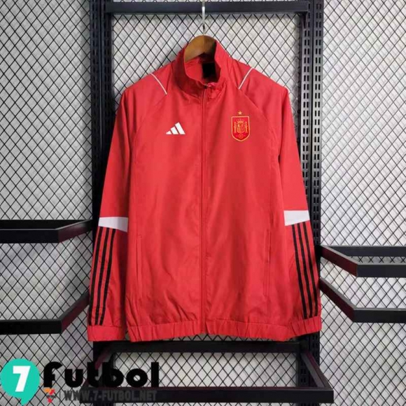 Chaqueta Cazadora Espana Rojo Hombre 23 24 WK352