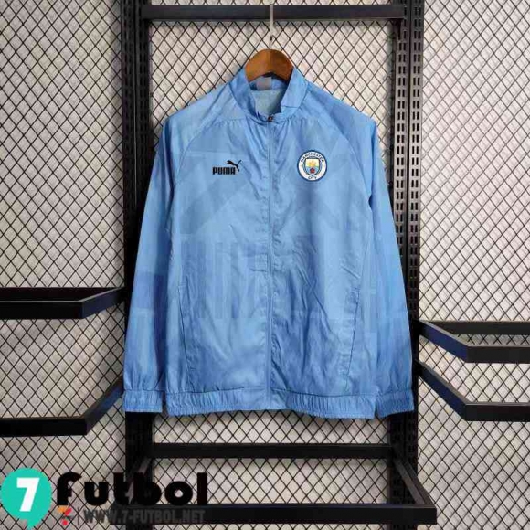 Chaqueta Cazadora Manchester City cielo azul Hombre 23 24 WK364