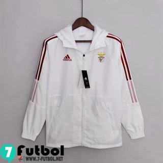 Chaqueta Cazadora Benfica Blanco, Blanca Hombre 23 24 WK369