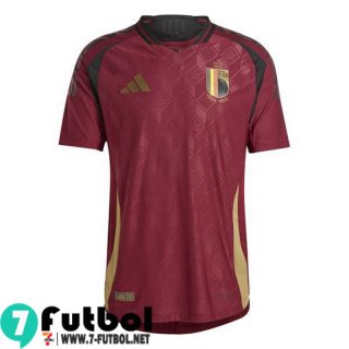 Camiseta Futbol Belgica Primera Hombre EURO 2024
