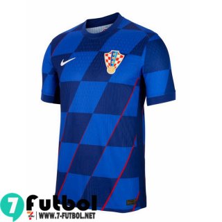Camiseta Futbol Croacia Segunda Hombre EURO 2024