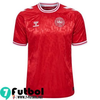 Camiseta Futbol Denmark Primera Hombre EURO 2024