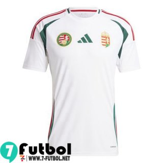 Camiseta Futbol Hongrie Segunda Hombre EURO 2024