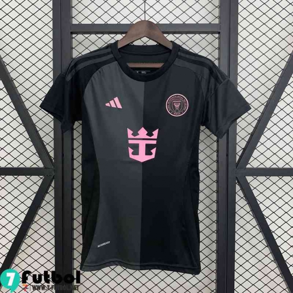 Camiseta Futbol Inter Miami Segunda Femenino 25 26 Camiseta Futbol Inter Miami Segunda Femenino 25 26