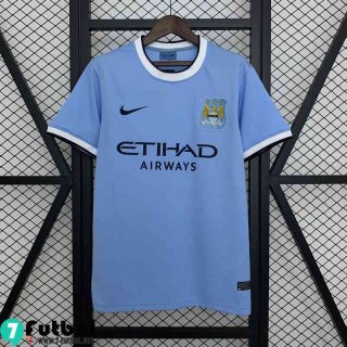 Retro Camiseta Futbol Manchester City Primera Hombre 13 14 FG817