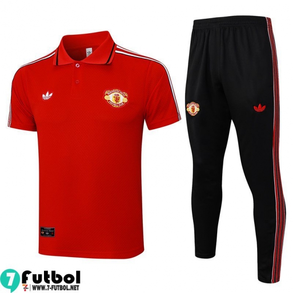 KIT: Polo Futbol Manchester United Hombre 25 26 E142