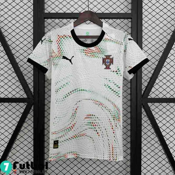 Camiseta Futbol Portugal Segunda Femenino 2025
