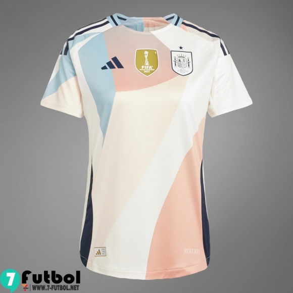 Camiseta Futbol Espana Segunda Femenino 2025