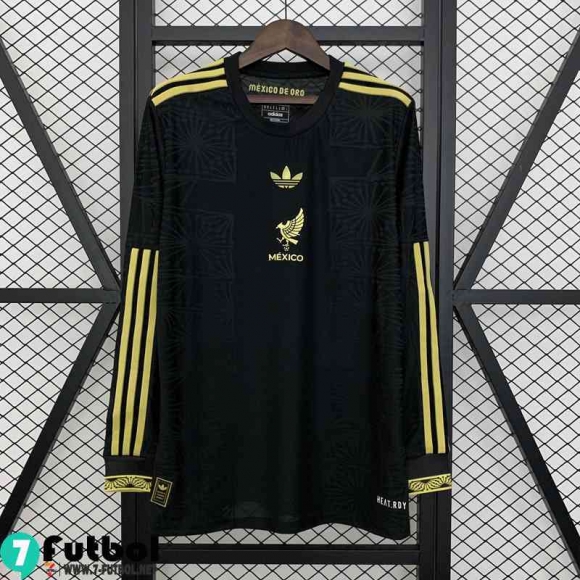 Camiseta Futbol Mexico Hombre Manga Larga 125th Anniversary TBB811
