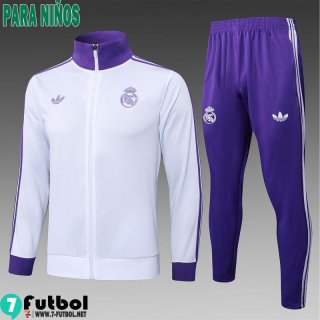 KIT: Chaquetas Deportivas Real Madrid Nino 25 26 C635